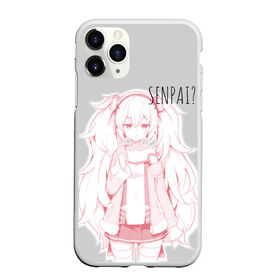 Чехол для iPhone 11 Pro матовый с принтом Kawaii loli anime в городе Новоалтайск, Силикон |  | anime | loli | manga | pink | sempai | senpai | аниме | лоли | манга | розовый | семпай | тян