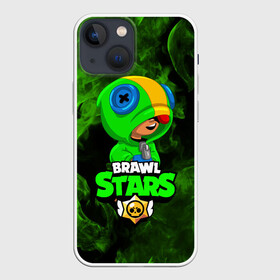 Чехол для iPhone 13 mini с принтом BRAWL STARS LEON в городе Новоалтайск,  |  | bibi | brawl stars | crow | el brown | leon | leon shark | max | sally leon | shark | stars | werewolf | акула | биби | ворон | леон | оборотень