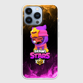 Чехол для iPhone 13 Pro с принтом Brawl Stars Sandy в городе Новоалтайск,  |  | Тематика изображения на принте: brawl stars | brawl stars sandy | legendary brawler | leon | leon shark | sandy | shark | stars | акула | бравл стар сэнди | леон акула | сенди | сэнди