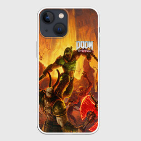 Чехол для iPhone 13 mini с принтом DOOM в городе Новоалтайск,  |  | doom | doom eternal | дум