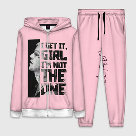 Женский костюм 3D с принтом I Get It, Girl... в городе Новоалтайск,  |  | gbc | hip hop | lil | logo | peep | rap | rock | знаменитости | известный | исполнитель | пип | рок | рэп | текст | хип хоп | эмо