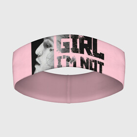 Повязка на голову 3D с принтом I Get It, Girl... в городе Новоалтайск,  |  | gbc | hip hop | lil | logo | peep | rap | rock | знаменитости | известный | исполнитель | пип | рок | рэп | текст | хип хоп | эмо