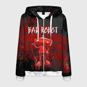 Мужская толстовка 3D на молнии с принтом Bad Robot в городе Новоалтайск, 100% полиэстер | длина до линии бедра, манжеты и пояс оформлены мягкой тканевой резинкой, двухслойный капюшон со шнурком для регулировки, спереди молния, по бокам два кармана | Тематика изображения на принте: bad robot | кино | кинокомпания | остаться в живых | стартрек: возмездие