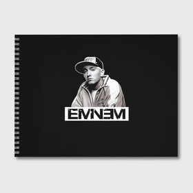 Альбом для рисования с принтом Eminem в городе Новоалтайск, 100% бумага
 | матовая бумага, плотность 200 мг. | Тематика изображения на принте: eminem | evil | ken kaniff | marshall bruce mathers iii | mm | rap | slim shady | маршалл брюс мэтерс iii | рэп | рэп рок | хип хоп | хорроркор | эминем
