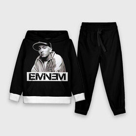 Детский костюм 3D (с толстовкой) с принтом Eminem в городе Новоалтайск,  |  | eminem | evil | ken kaniff | marshall bruce mathers iii | mm | rap | slim shady | маршалл брюс мэтерс iii | рэп | рэп рок | хип хоп | хорроркор | эминем