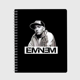 Тетрадь с принтом Eminem в городе Новоалтайск, 100% бумага | 48 листов, плотность листов — 60 г/м2, плотность картонной обложки — 250 г/м2. Листы скреплены сбоку удобной пружинной спиралью. Уголки страниц и обложки скругленные. Цвет линий — светло-серый
 | eminem | evil | ken kaniff | marshall bruce mathers iii | mm | rap | slim shady | маршалл брюс мэтерс iii | рэп | рэп рок | хип хоп | хорроркор | эминем