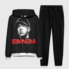 Мужской костюм 3D (с толстовкой) с принтом Eminem в городе Новоалтайск,  |  | eminem | evil | ken kaniff | marshall bruce mathers iii | mm | rap | slim shady | маршалл брюс мэтерс iii | рэп | рэп рок | хип хоп | хорроркор | эминем