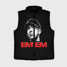 Женский жилет утепленный 3D с принтом Eminem в городе Новоалтайск,  |  | eminem | evil | ken kaniff | marshall bruce mathers iii | mm | rap | slim shady | маршалл брюс мэтерс iii | рэп | рэп рок | хип хоп | хорроркор | эминем