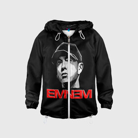 Детская ветровка 3D с принтом Eminem в городе Новоалтайск, 100% полиэстер | подол и капюшон оформлены резинкой с фиксаторами, по бокам два кармана без застежек, один потайной карман на груди | eminem | evil | ken kaniff | marshall bruce mathers iii | mm | rap | slim shady | маршалл брюс мэтерс iii | рэп | рэп рок | хип хоп | хорроркор | эминем