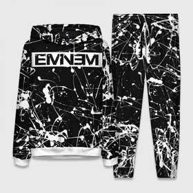 Женский костюм 3D (с толстовкой) с принтом Eminem в городе Новоалтайск,  |  | eminem | evil | ken kaniff | marshall bruce mathers iii | mm | rap | slim shady | маршалл брюс мэтерс iii | рэп | рэп рок | хип хоп | хорроркор | эминем