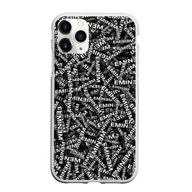 Чехол для iPhone 11 Pro Max матовый с принтом EMINEM в городе Новоалтайск, Силикон |  | Тематика изображения на принте: hip hop | rap | надпись | рэп | рэпер | хип хоп | черно белый | эминем