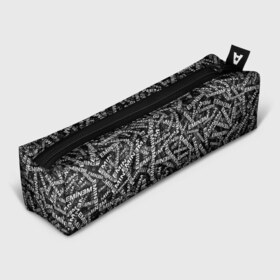 Пенал 3D с принтом EMINEM в городе Новоалтайск, 100% полиэстер | плотная ткань, застежка на молнии | Тематика изображения на принте: hip hop | rap | надпись | рэп | рэпер | хип хоп | черно белый | эминем