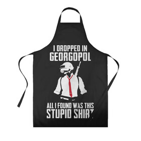 Фартук 3D с принтом PUBG в городе Новоалтайск, 100% полиэстер | общий размер — 65 х 85 см, ширина нагрудника — 26 см, горловина — 53 см, длина завязок — 54 см, общий обхват в поясе — 173 см. Принт на завязках и на горловине наносится с двух сторон, на основной части фартука — только с внешней стороны | asia | battle | chicken | dinner | duo | epic | guide | lucky | map | miramar | mobile | mortal | pro | royale | solo | winner | битва | лут | пабг | пубг | стрим | топ