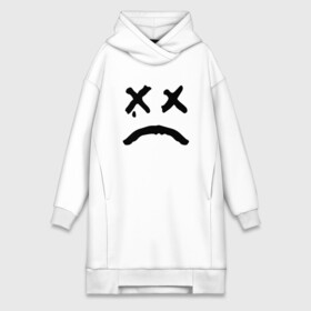 Платье-худи хлопок с принтом LiL PEEP (НА СПИНЕ) в городе Новоалтайск,  |  | lil peep | lil prince | pink | зарубежная музыка | лил пип | маленький принц