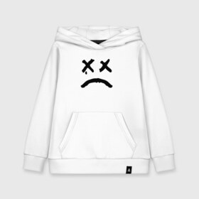 Детская толстовка хлопок с принтом LiL PEEP (НА СПИНЕ) в городе Новоалтайск, 100% хлопок | Круглый горловой вырез, эластичные манжеты, пояс, капюшен | Тематика изображения на принте: lil peep | lil prince | pink | зарубежная музыка | лил пип | маленький принц