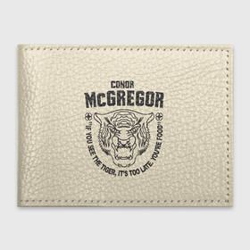 Обложка для студенческого билета с принтом Conor McGregor в городе Новоалтайск, натуральная кожа | Размер: 11*8 см; Печать на всей внешней стороне | Тематика изображения на принте: boxing | conor mcgregor | cowboy cerrone | donald | espn | fight | mma | ufc 246 | конор | макгрегор