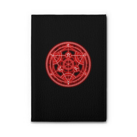 Обложка для автодокументов с принтом Стальной алхимик | Fullmetal Alchemist (+спина) (Z) в городе Новоалтайск, натуральная кожа |  размер 19,9*13 см; внутри 4 больших “конверта” для документов и один маленький отдел — туда идеально встанут права | Тематика изображения на принте: fullmetal alchemist | алхимия | альфонс элрики | философский камень | хаганэ но рэнкиндзюцуси | хирому аракавы | эдвард