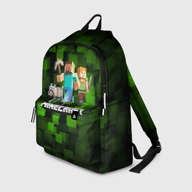 Рюкзак 3D с принтом Minecraft / Майнкрафт в городе Новоалтайск, 100% полиэстер | лямки с регулируемой длиной, сверху петелька, чтобы рюкзак можно было повесить на вешалку. Основное отделение закрывается на молнию, как и внешний карман. Внутри два дополнительных кармана, один из которых закрывается на молнию. По бокам два дополнительных кармашка | creeper | earth | game | minecraft | minecraft earth | блоки | грифер | игры | квадраты | компьютерная игра | крипер | маинкрафт | майн | майнкравт | майнкрафт