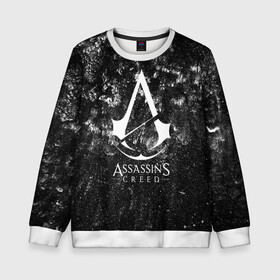 Детский свитшот 3D с принтом ASSASSIN`S CREED в городе Новоалтайск, 100% полиэстер | свободная посадка, прямой крой, мягкая тканевая резинка на рукавах и понизу свитшота | slayer | асасин | ассасин крид | ассассин | тамплиеры