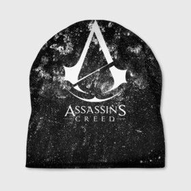 Шапка 3D с принтом ASSASSIN`S CREED в городе Новоалтайск, 100% полиэстер | универсальный размер, печать по всей поверхности изделия | slayer | асасин | ассасин крид | ассассин | тамплиеры