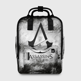 Женский рюкзак 3D с принтом ASSASSIN`S CREED в городе Новоалтайск, 100% полиэстер | лямки с регулируемой длиной, сверху ручки, чтобы рюкзак нести как сумку. Основное отделение закрывается на молнию, как и внешний карман. Внутри два дополнительных кармана, один из которых закрывается на молнию. По бокам два дополнительных кармашка, куда поместится маленькая бутылочка
 | slayer | асасин | ассасин крид | ассассин | тамплиеры
