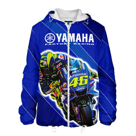Мужская куртка 3D с принтом Valentino Rossi в городе Новоалтайск, ткань верха — 100% полиэстер, подклад — флис | прямой крой, подол и капюшон оформлены резинкой с фиксаторами, два кармана без застежек по бокам, один большой потайной карман на груди. Карман на груди застегивается на липучку | bike | bikes | moto | moto gp | motogp | rossi | vale | valentino rossi | yamaha | yamaha motogp | байкер | вале | валентино росси | мото | мото гп | мотогонки | мотогп | мотоцикл | мотоциклист | мотоциклы | росси