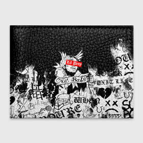 Обложка для студенческого билета с принтом LIL PEEP. в городе Новоалтайск, натуральная кожа | Размер: 11*8 см; Печать на всей внешней стороне | Тематика изображения на принте: lil peep | lil prince | pink | зарубежная музыка | лил пип | маленький принц