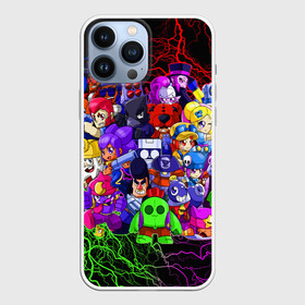 Чехол для iPhone 13 Pro Max с принтом BRAWL STARS ALL BRAWLERS в городе Новоалтайск,  |  | Тематика изображения на принте: brawlstars | crow | dyna | dynamike | leon | leonskin | mike | mr p | sally | shark | битваогней | бравлстарc | бравлстарз | динамайк | игра | игры | леон | мистер пи | мультик | старз