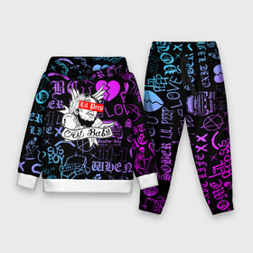 Детский костюм 3D (с толстовкой) с принтом LIL PEEP. в городе Новоалтайск,  |  | lil peep | lil prince | pink | зарубежная музыка | лил пип | маленький принц