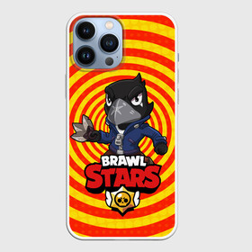 Чехол для iPhone 13 Pro Max с принтом Brawl Stars CROW в городе Новоалтайск,  |  | Тематика изображения на принте: brawl | brawl stars | crow | leon | sally | shark | stars | акула | бравл | бравл старс | браво старс | игра | компьютерная | кров | леон | леон акула | онлайн | старс | шарк