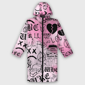 Дождевик унисекс 3D с принтом LIL PEEP. в городе Новоалтайск,  |  | Тематика изображения на принте: lil peep | lil prince | pink | зарубежная музыка | лил пип | маленький принц