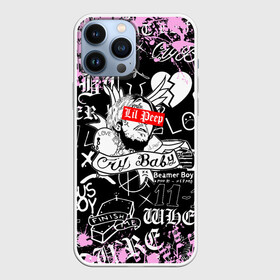 Чехол для iPhone 13 Pro Max с принтом LIL PEEP. в городе Новоалтайск,  |  | Тематика изображения на принте: lil peep | lil prince | pink | зарубежная музыка | лил пип | маленький принц