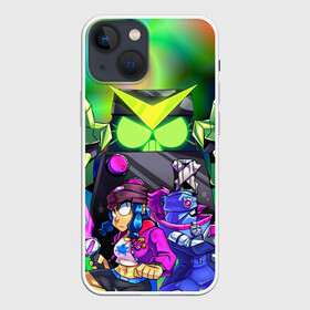 Чехол для iPhone 13 mini с принтом BRAWL STARS в городе Новоалтайск,  |  | brawlstars | crow | dyna | dynamike | leon | leonskin | mike | mr p | sally | shark | битваогней | бравлстарc | бравлстарз | динамайк | игра | игры | леон | мистер пи | мультик | старз