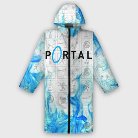 Дождевик унисекс 3D с принтом PORTAL в городе Новоалтайск,  |  | aperture laboratories | glados | portal | portal 2 | valve | гладос | портал | портал 2 | челл