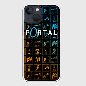 Чехол для iPhone 13 mini с принтом PORTAL 2 | ПОРТАЛ 2 в городе Новоалтайск,  |  | aperture laboratories | glados | portal | portal 2 | valve | гладос | портал | портал 2 | челл