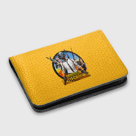 Картхолдер с принтом с принтом PUBG в городе Новоалтайск, натуральная матовая кожа | размер 7,3 х 10 см; кардхолдер имеет 4 кармана для карт; | asia | battle | chicken | dinner | duo | epic | guide | lucky | map | miramar | mobile | mortal | pro | royale | solo | winner | битва | лут | пабг | пубг | стрим | топ