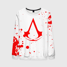 Мужской свитшот 3D с принтом ASSASSIN`S CREED в городе Новоалтайск, 100% полиэстер с мягким внутренним слоем | круглый вырез горловины, мягкая резинка на манжетах и поясе, свободная посадка по фигуре | slayer | асасин | ассасин крид | ассассин | тамплиеры