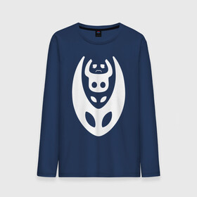 Мужской лонгслив хлопок с принтом Hollow Knight в городе Новоалтайск, 100% хлопок |  | grimm | hallounest | heart of nightmare | hollow knight | hornet | knight | quirrell | silksong | гримм | квиррел | рыцарь | халлоунест | холлоу найт | хорнет