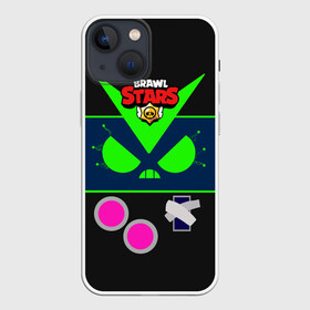 Чехол для iPhone 13 mini с принтом BRAWL STARS 8 BIT VIRUS в городе Новоалтайск,  |  | brawlstars | crow | dyna | dynamike | leon | leonskin | mike | mr p | sally | shark | битваогней | бравлстарc | бравлстарз | динамайк | игра | игры | леон | мистер пи | мультик | старз