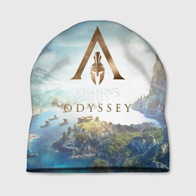 Шапка 3D с принтом ASSASSIN`S CREED | АССАССИНС КРИД (Z) в городе Новоалтайск, 100% полиэстер | универсальный размер, печать по всей поверхности изделия | slayer | асасин | ассасин крид | ассассин | тамплиеры