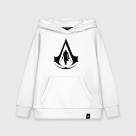 Детская толстовка хлопок с принтом ASSASSIN`S CREED в городе Новоалтайск, 100% хлопок | Круглый горловой вырез, эластичные манжеты, пояс, капюшен | game | stream | ассасин | ассасин крид | ассасины | видеоигра | война | дезмонд майлс | игра | стрим | тамплиеры
