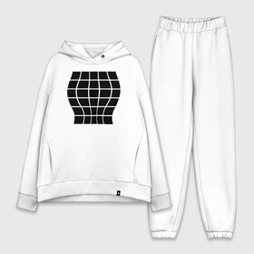 Женский костюм хлопок Oversize с принтом Иллюзия большой груди в городе Новоалтайск,  |  | 3d | 3д | для девушек | иллюзия | иллюзия большой груди | обманка | подарок | прикол
