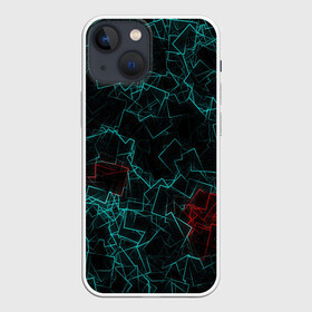 Чехол для iPhone 13 mini с принтом текстура в городе Новоалтайск,  |  | абстракция | белая | залив | космос | облака | разноцветный | тикстура | туманность синия | фрактал