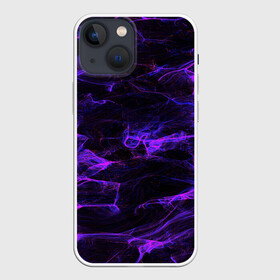 Чехол для iPhone 13 mini с принтом текстуры в городе Новоалтайск,  |  | абстракция | белая | залив | космос | облака | разноцветный | тикстура | туманность синия | фрактал