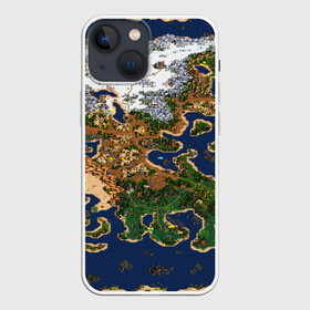 Чехол для iPhone 13 mini с принтом HEROES 3 КАРТА в городе Новоалтайск,  |  | angel | armor | artwork | creature | dragon | fantasy | fantasy art | game | griffin | heroes | heroes maps | heroes of might and magic | knight | might and magic | sword | warriors | weapon | wings | герои