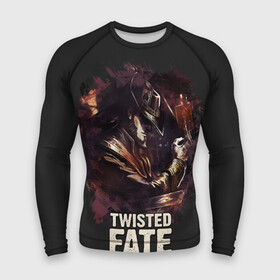 Мужской рашгард 3D с принтом Twisted Fate в городе Новоалтайск,  |  | jinx | kda | league | lol | moba | pentakill | riot | rise | rus | skins | варвик | варус | воин | легенд | лига | лол | маг | стрелок | танк | чемпион
