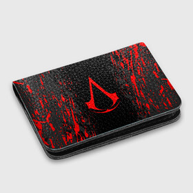 Картхолдер с принтом с принтом ASSASSIN`S CREED | АССАСИН С КРИД (Z) в городе Новоалтайск, натуральная матовая кожа | размер 7,3 х 10 см; кардхолдер имеет 4 кармана для карт; | slayer | асасин | ассасин крид | ассассин | тамплиеры