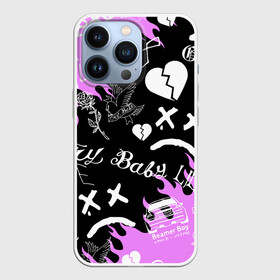 Чехол для iPhone 13 Pro с принтом LIL PEEP в городе Новоалтайск,  |  | Тематика изображения на принте: lil peep | lil prince | pink | зарубежная музыка | лил пип | маленький принц