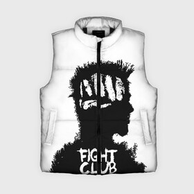 Женский жилет утепленный 3D с принтом Бойцовский клуб в городе Новоалтайск,  |  | fight club | бойцовский клуб | бред | брэд | кино | пит | питт | финчер