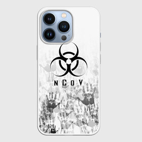 Чехол для iPhone 13 Pro с принтом nCoV | КОРОНАВИРУС (Z) в городе Новоалтайск,  |  | Тематика изображения на принте: beta cov b | ncov | sars cov | вирус | вирус из китая | китай | коронавирус | пневмония | ухань